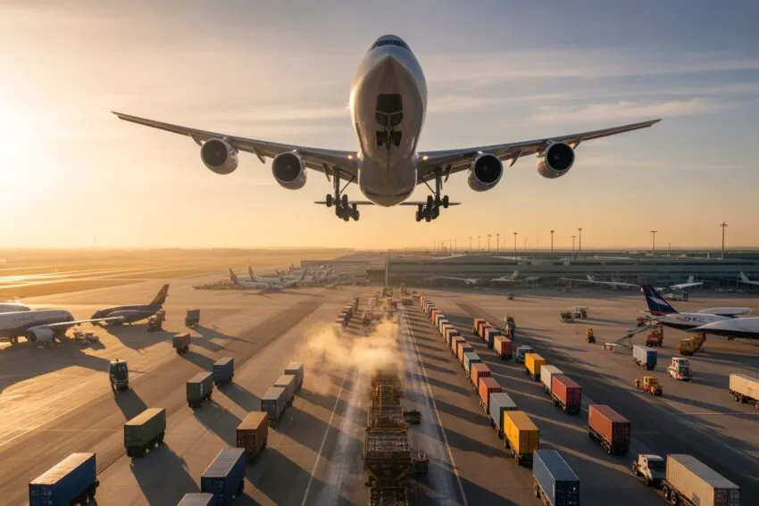 International air freight operations